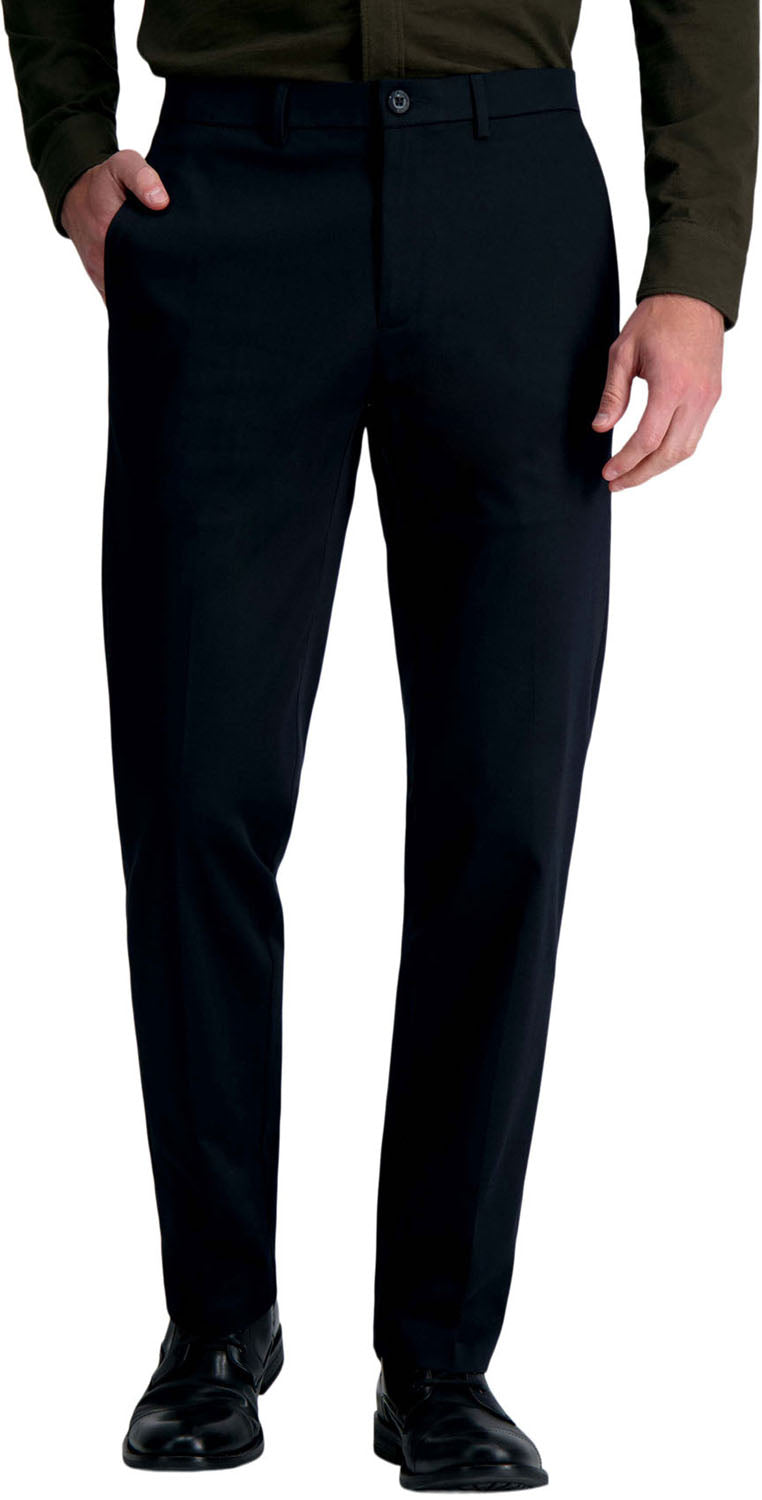 Haggar - Mens Wrinkle Free Performance Khaki Pant