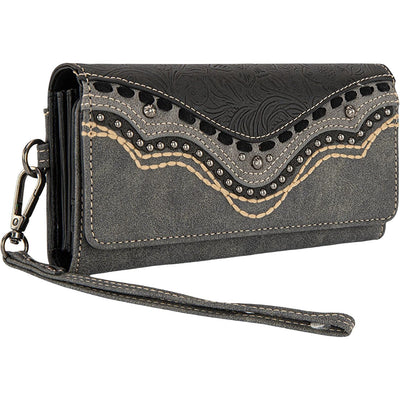 Montana West - Womens Embossed Collection Wallet