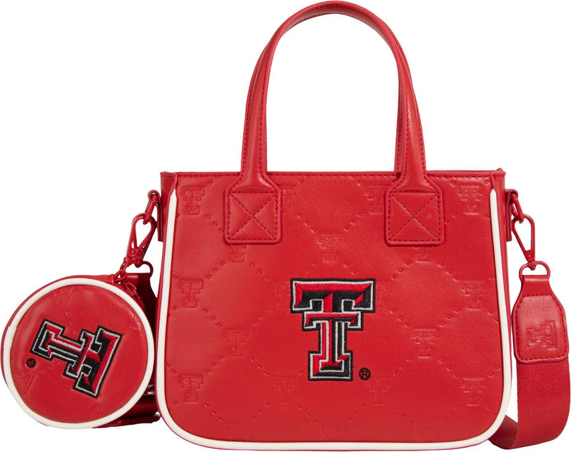 Montana West - Womens Texas Tech University Red Raiders Tote/Crossbody Bag