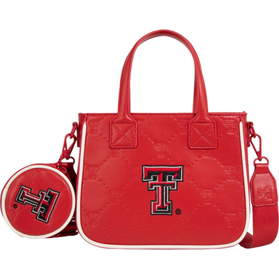 Montana West - Womens Texas Tech University Red Raiders Tote/Crossbody Bag