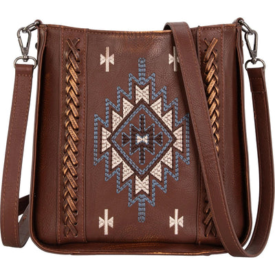 Montana West - Womens Embroidered Aztec Crossbody Bag