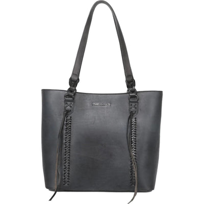 Montana West - Womens Genuine Leather Collection Concealed Carry Tote Bag