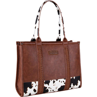 Wrangler - Womens Croc Print Concealed Carry Wide Tote