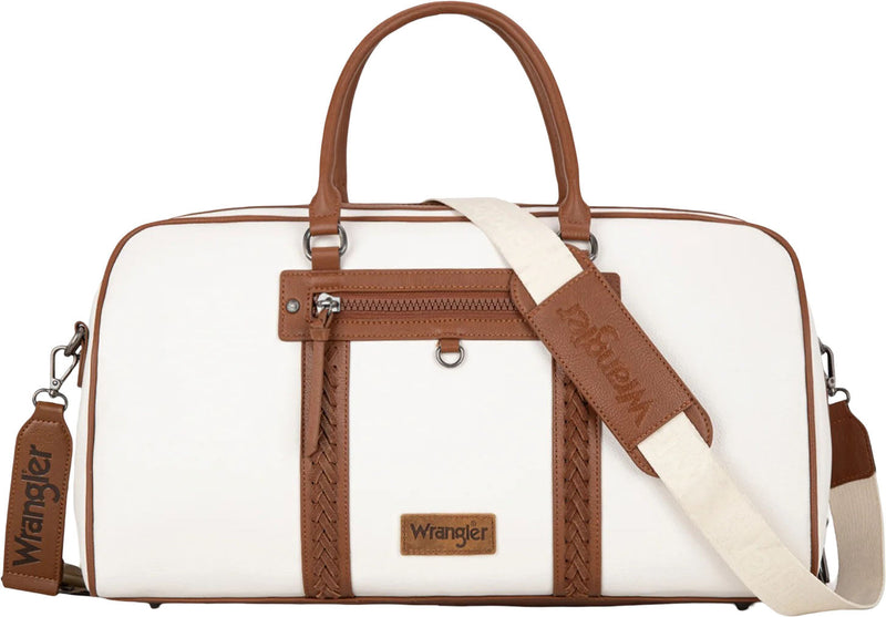 Montana West - Womens Whipstitch Collection Duffle Bag — Beige