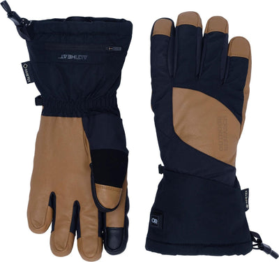 Outdoor Research - Prevail Heated Gore-Tex Gloves — Black/Dark Natural