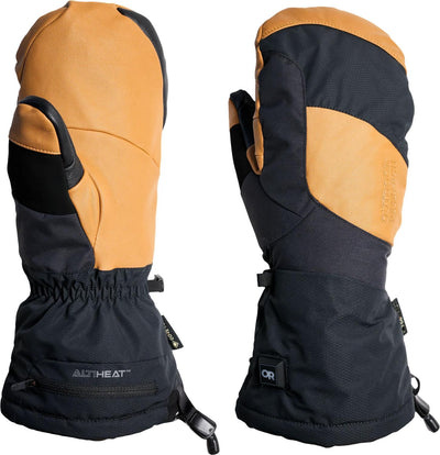 Outdoor Research - Prevail Heated Gore-Tex Mitts — Dark Natural/Black