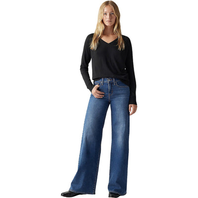 Levis - Womens 318 Shaping Wide Leg Jeans