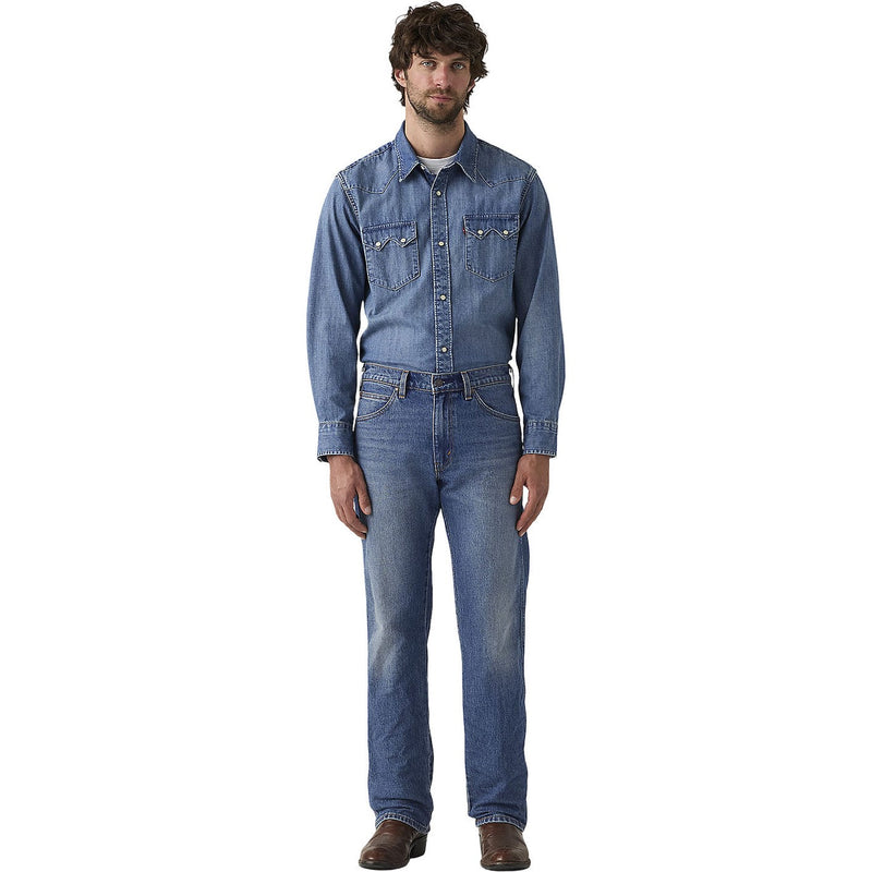Levis - Mens 557 Western Straight Jeans