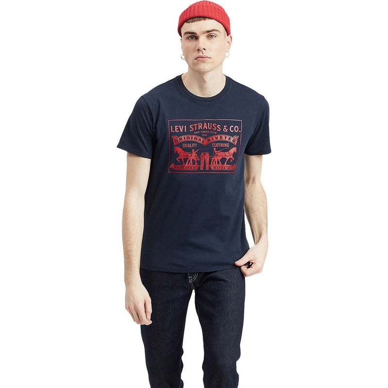 Levis - Mens 2-Horse Graphic T-Shirt