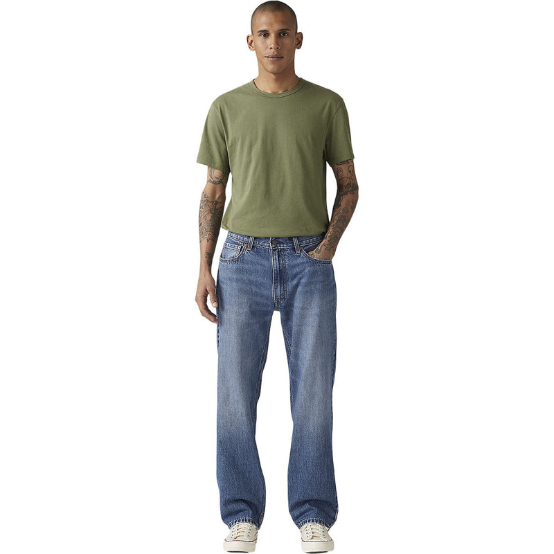 Levis - Mens 555 Relaxed Straight Jeans