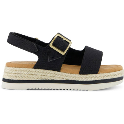 Toms - Youth Giana Sandal — Blk Hvy Cvs
