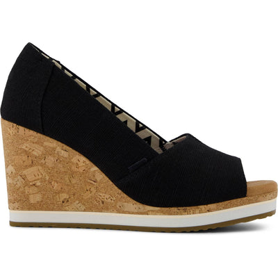 Toms - Womens Essential Wedge Shoes — Bla Hrtg Can