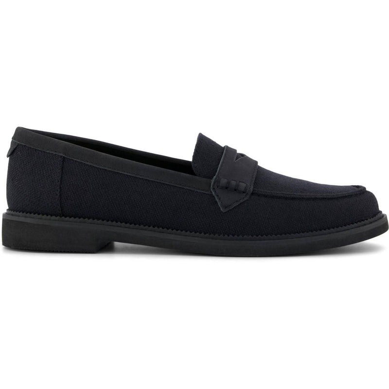 Toms - Womens Marie Slip-On Shoes — Blk Bshd Pln Wv