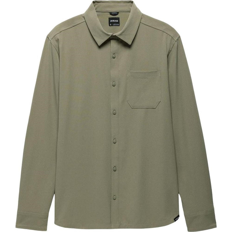 prAna - Mens Hybridizer Long Sleeve Shirt
