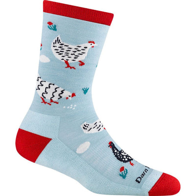 Darn Tough Vermont - Womens Mother Clucker Crew Lightweight With Cushion Socks