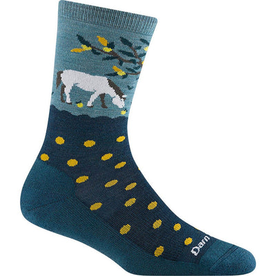 Darn Tough Vermont - Womens Wild Life Crew Lightweight With Cushion Socks