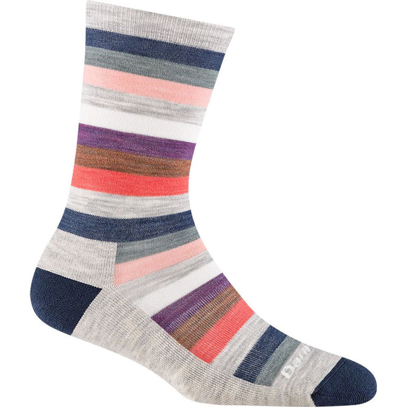 Darn Tough Vermont - Womens Mystic Stripe Crew Lightweight With Cushion Socks