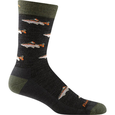 Darn Tough Vermont - Mens Spey Fly Crew Lightweight With Cushion Socks