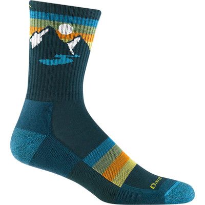 Darn Tough Vermont - Mens Sunset Ridge Micro Crew Lightweight With Cushion Socks