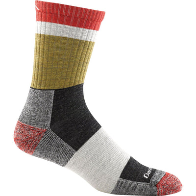 Darn Tough Vermont - Mens Heady Stripe Micro Crew Lightweight With Cushion Socks