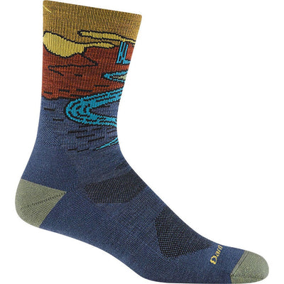 Darn Tough Vermont - Mens Chasing Waterfalls Micro Crew Lightweight With Cushion Socks