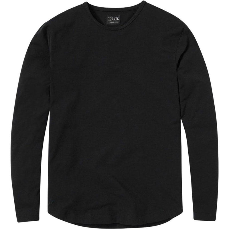 Cuts - Mens AO Long-Sleeve Curve-Hem Tee