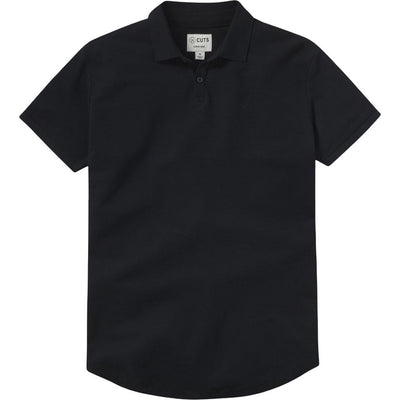 Cuts - Mens Prestige Polo — Black