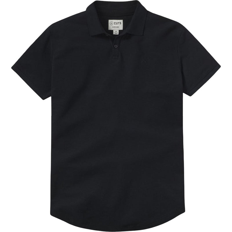 Cuts - Mens Prestige Polo — Black