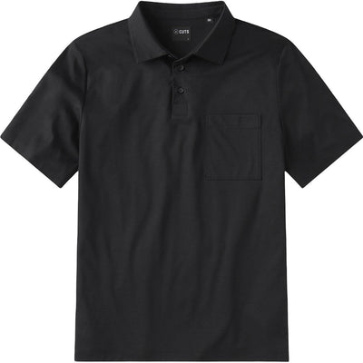 Cuts - Womens Soho Interlock Short-Sleeve Polo — Black