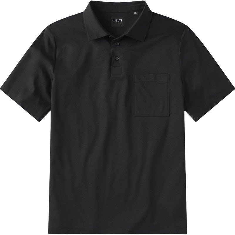 Cuts - Womens Soho Interlock Short-Sleeve Polo — Black