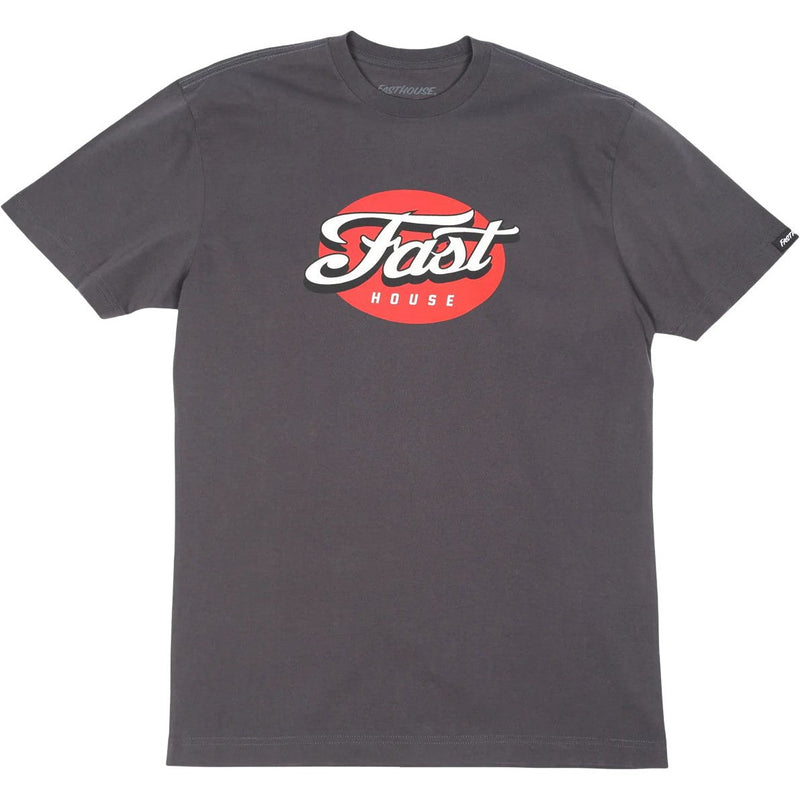 Fasthouse - Mens Tasker Short Sleeve T-Shirt — Graphite Black