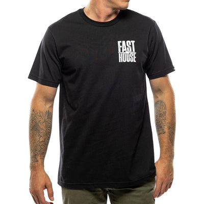 Fasthouse - Mens Grid Short Sleeve T-Shirt — Black