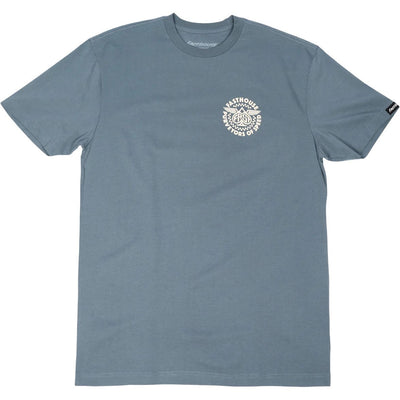 Fasthouse - Mens Maverick Short Sleeve T-Shirt — Denim