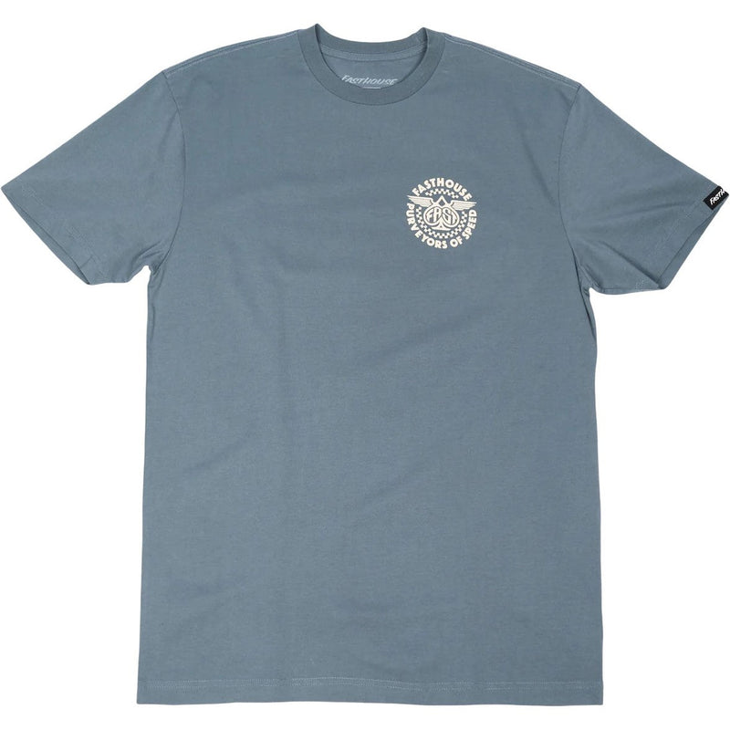Fasthouse - Mens Maverick Short Sleeve T-Shirt — Denim
