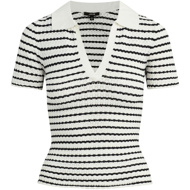 Joe Jeans - Womens The Jess Pointelle Polo Shirt