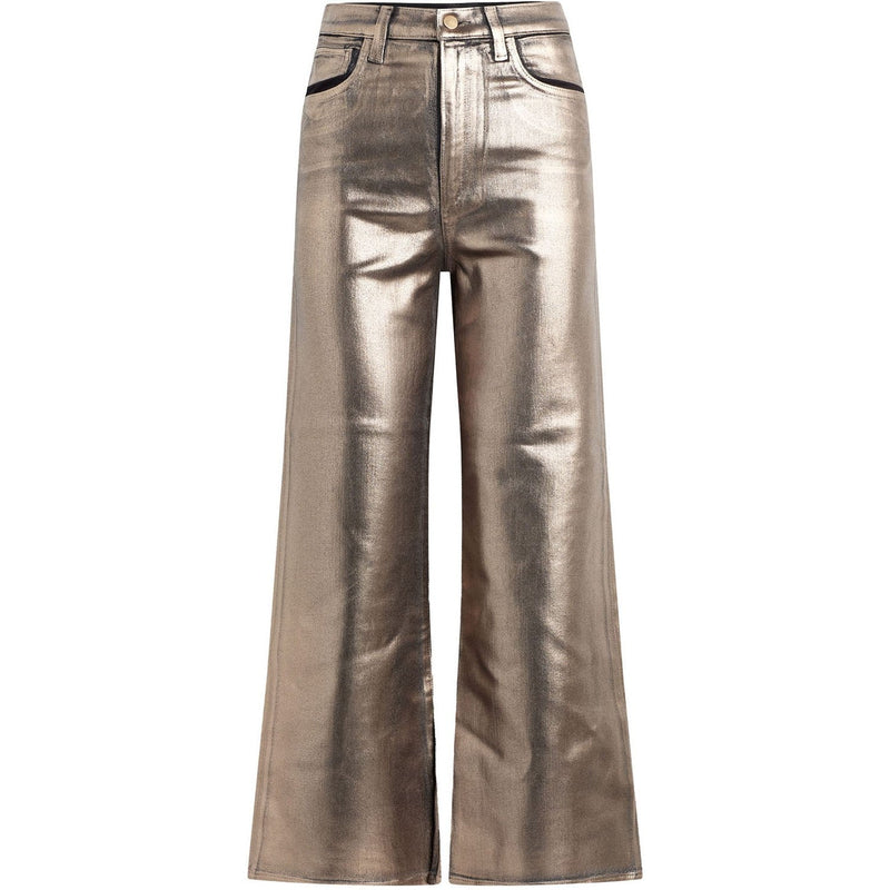 Joe Jeans - Womens The Mia High Rise Wide Leg Ankle Foil Jeans