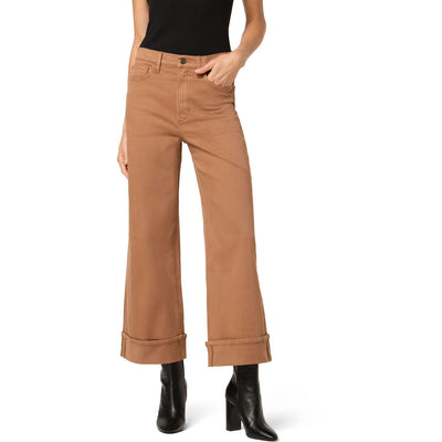 Joe Jeans - Womens Wide Leg Ankle Jeans With Cuff