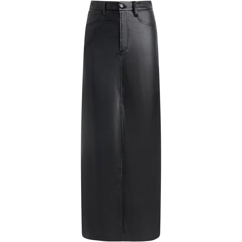 Joe Jeans - Womens The Martine Maxi Skirt Vegan Leather