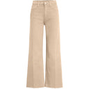 Joe Jeans - Womens The Blake Cropped Wide Leg Jeans With Raw Hem