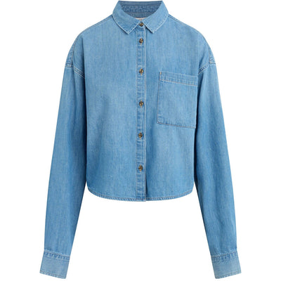 Joe Jeans - Womens The Cropped Boyfriend Button Down Shirt