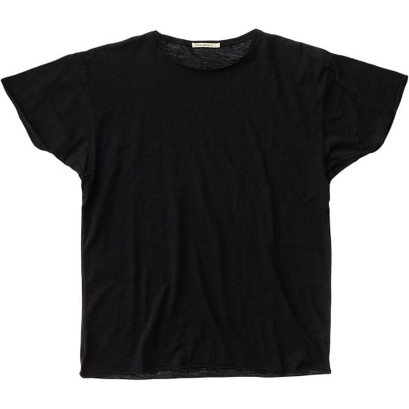 Nudie Jeans - Mens Roger Slub T-Shirt — Black