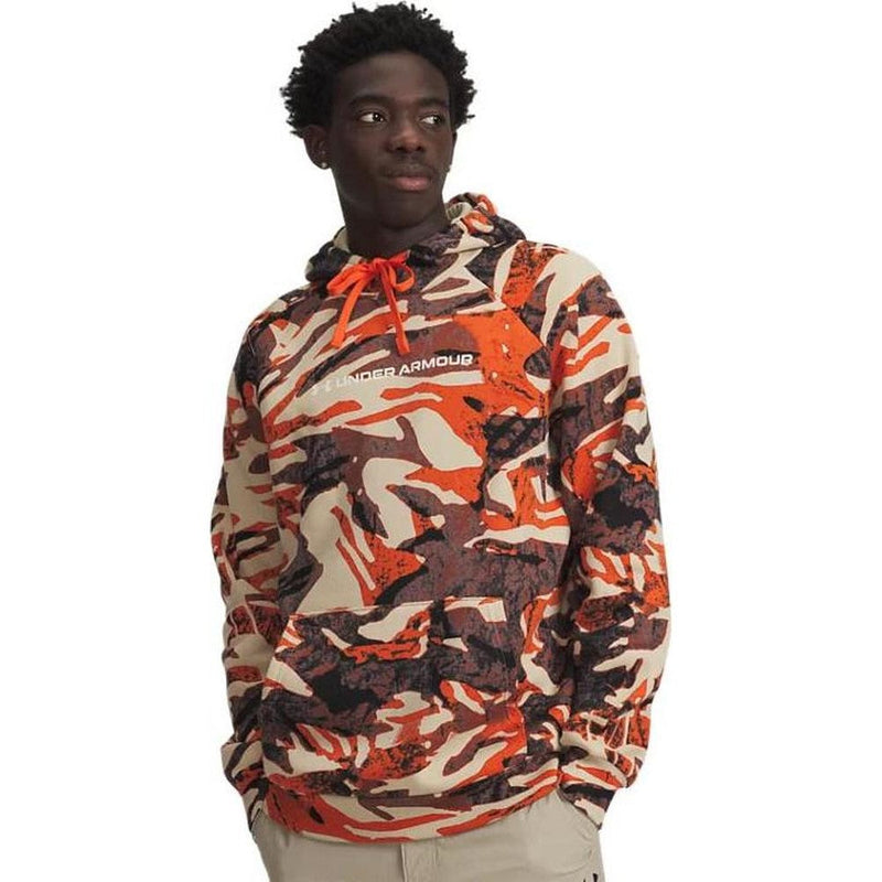 Under Armour - Mens Rival Fleece Printed Hoodie