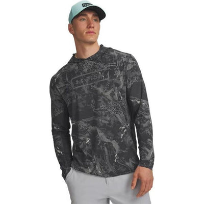 Under Armour - Mens Iso-Chill Shorebreak Camo Hoodie