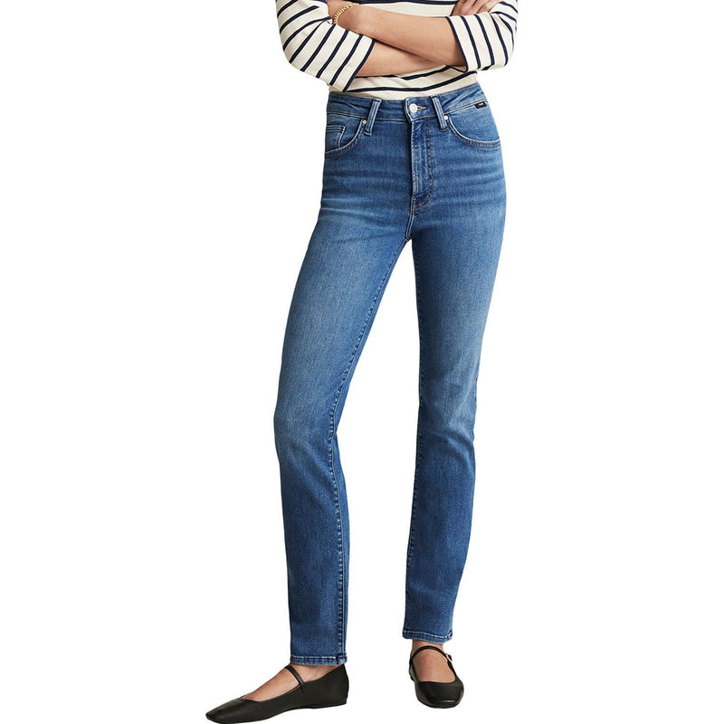 Mavi - Womens Kendra High-Rise Straight Leg Jeans
