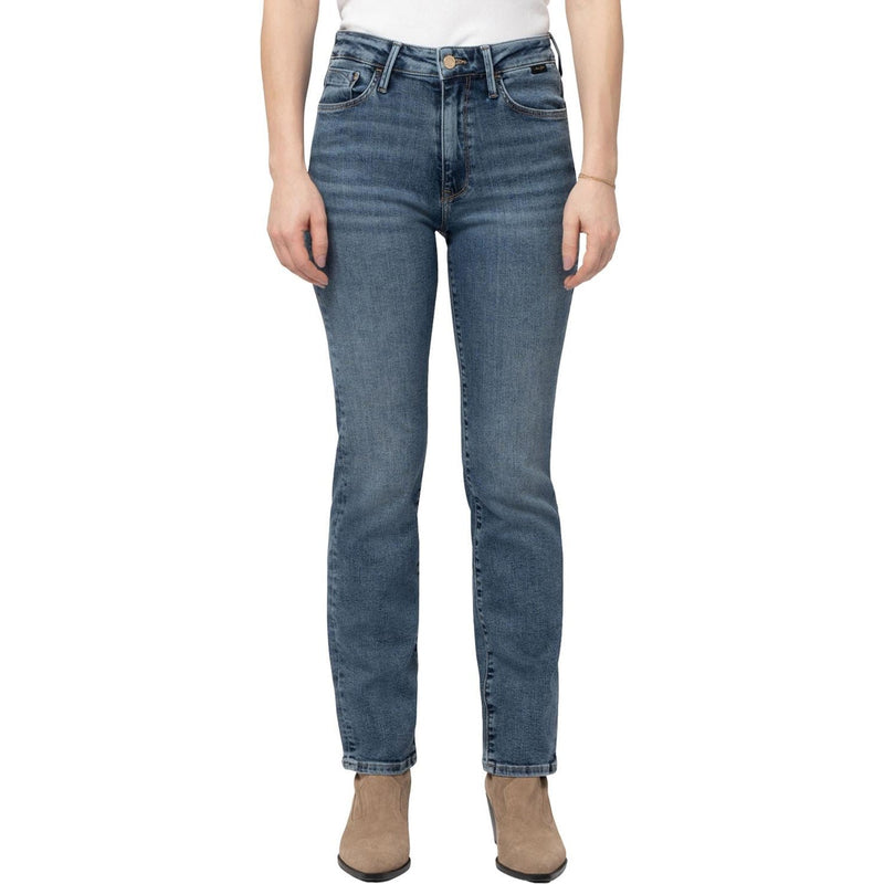 Mavi - Womens Kendra High-Rise Straight Leg Jeans