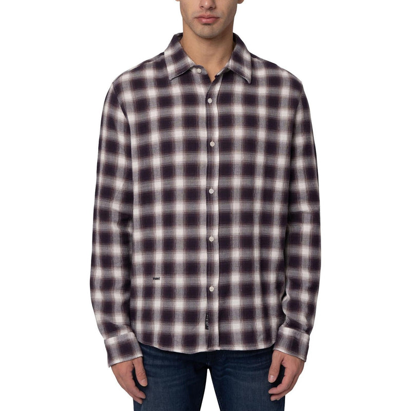 Mavi - Mens Long Sleeve Check Button-Up Shirt