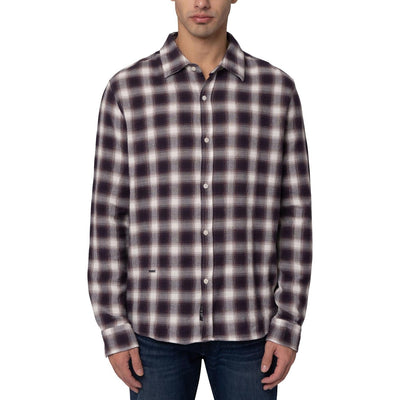 Mavi - Mens Long Sleeve Check Button-Up Shirt