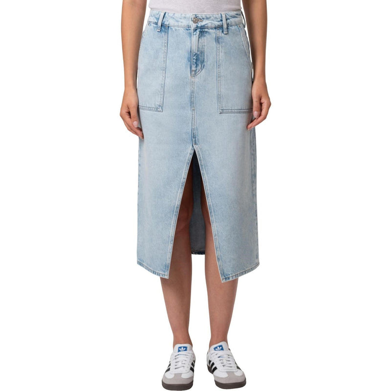 Mavi - Womens Savina Front Slit Denim Skirt