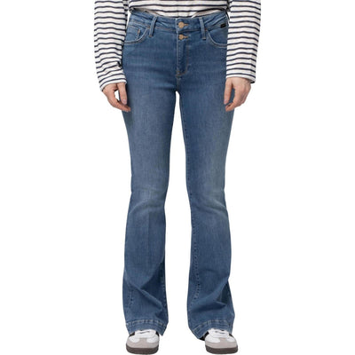 Mavi - Womens Sydney Mid Rise Flare Jeans