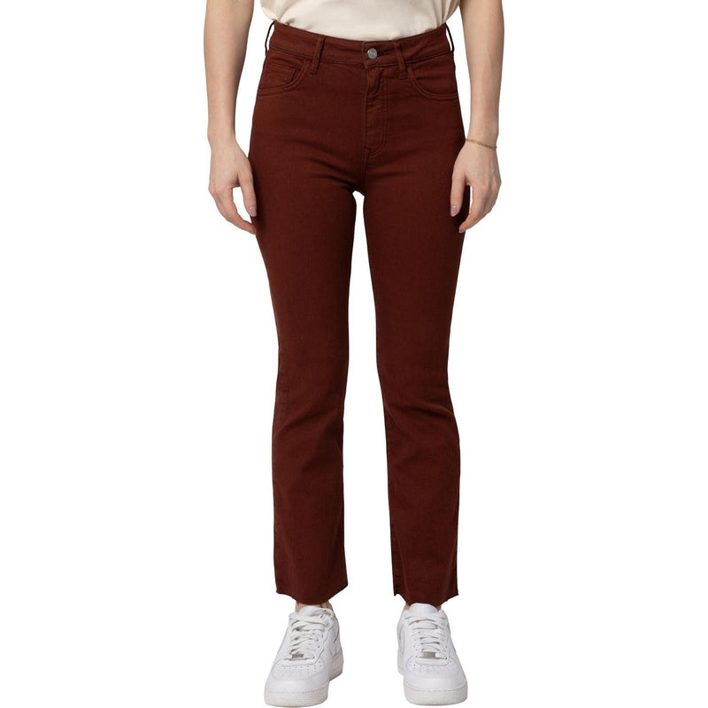 Mavi - Womens Anika Mid Rise Cropped Flare Jeans